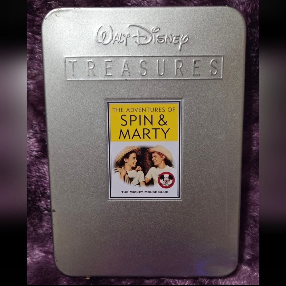 The Walt Disney Treasures: The Adventures of Spin & Marty Rare DVD Tin Brand New